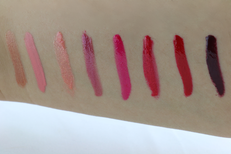 Anastasia Beverly Hill Lustrous Lip Gloss Swatches