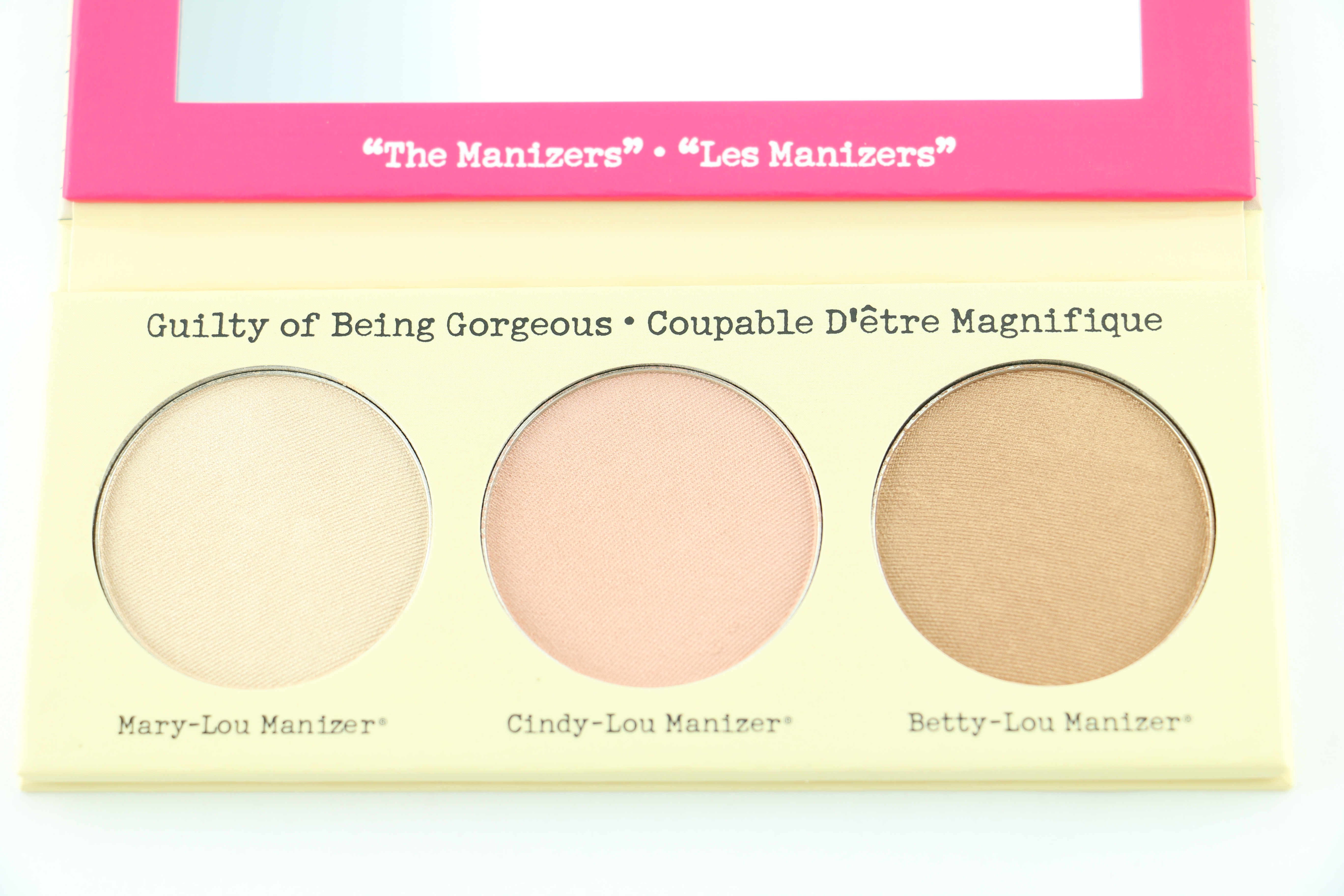 theBalm theManizer Sisters "the luminizers" palette